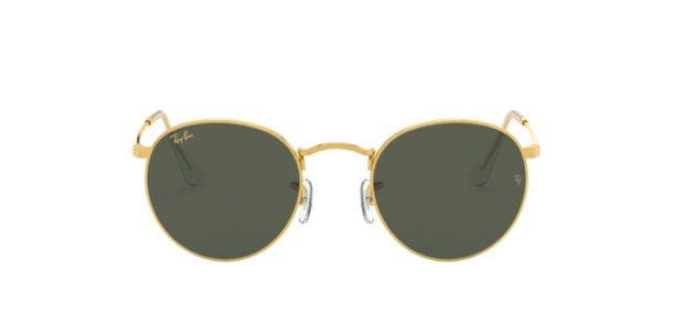 Mængde penge Tropisk tynd Ray-Ban Round Metal sunglasses RB 3447 9196/31 - Contact len